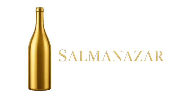 Bouteille dorée Salmanazar, une contenance d'exception pour les moments précieux.