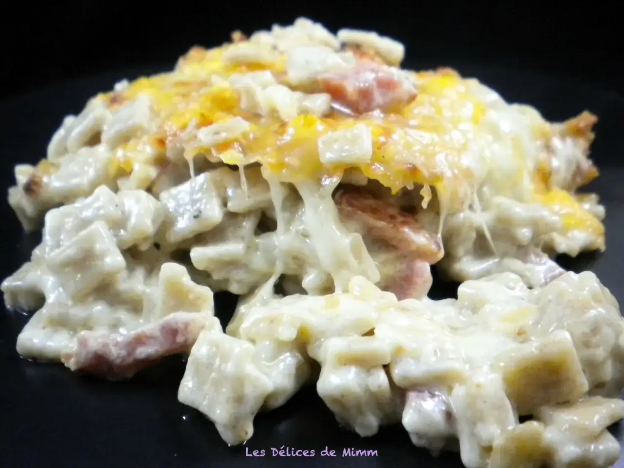 Un délicieux gratin de crozet, crémeux et gratiné, avec des lardons fondants. Un plat réconfortant qui fait fondre de plaisir.