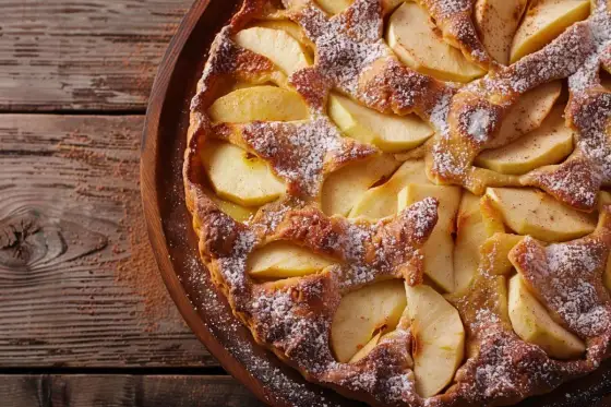 Clafoutis aux pommes parfait - Le secret d'une texture moelleuse