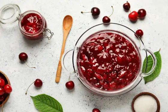 Confiture de cerises en dessert - L'utiliser sans erreur