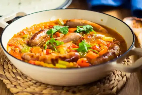 Lentilles aux Saucisses parfaites - Le secret d'un mijoté réussi