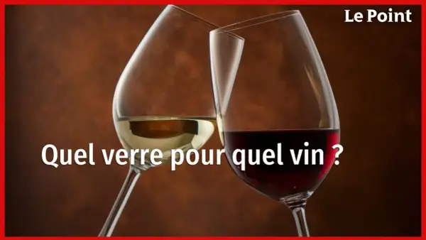 Deux verres de vin, blanc et rouge, suggèrent comment savoir si un vin est bon. Le Point.